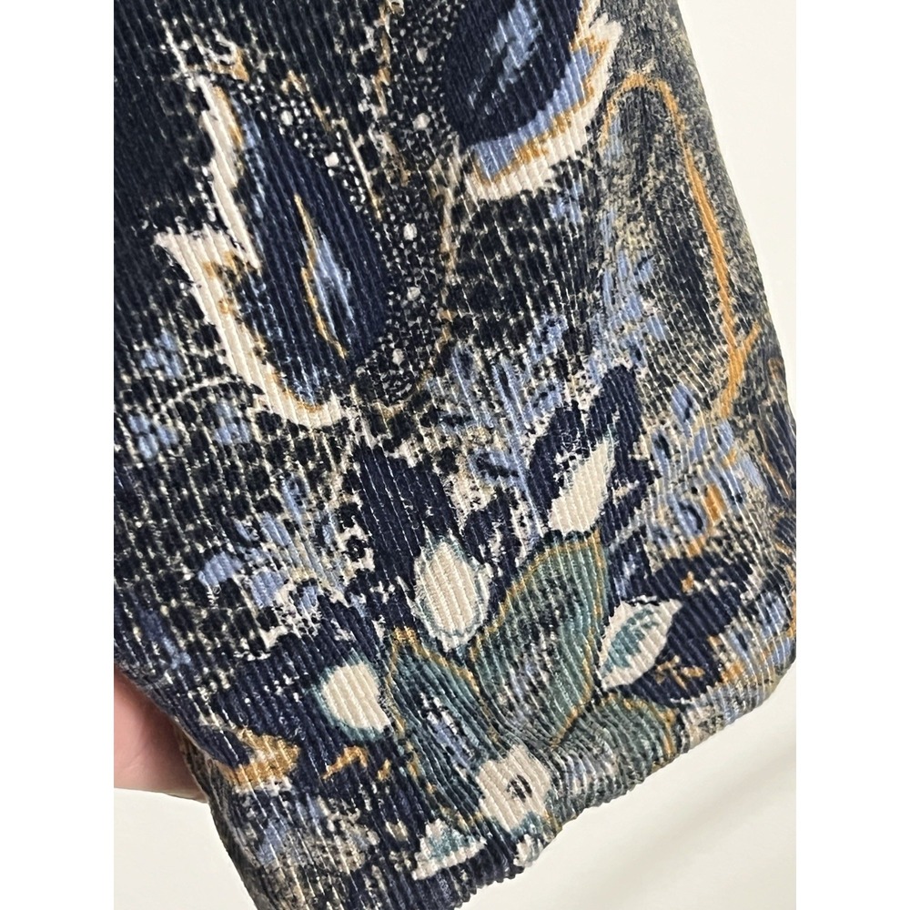 Chico Womens Blazer 2 Black Peacock Print Vintage Y2K Classic Single Breasted - Picture 7 of 16